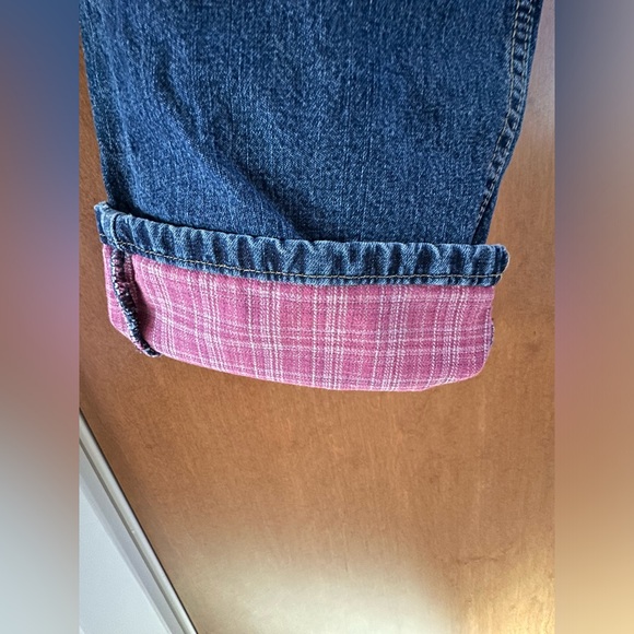 Wrangler Flannel- lined jeans. Womens 8 - Picture 2 of 12